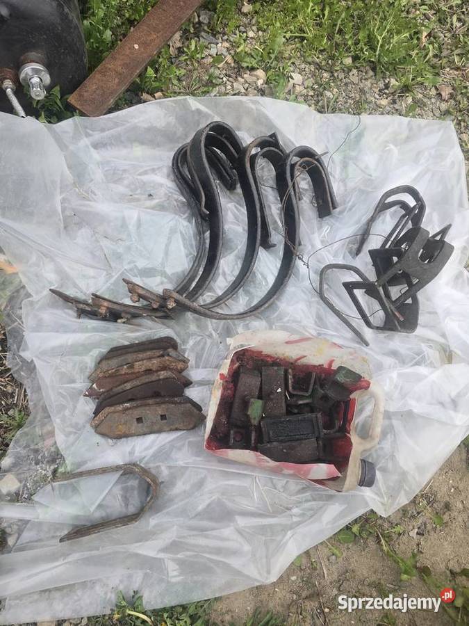 Agregat uprawowy kultywator z walkami na docisku