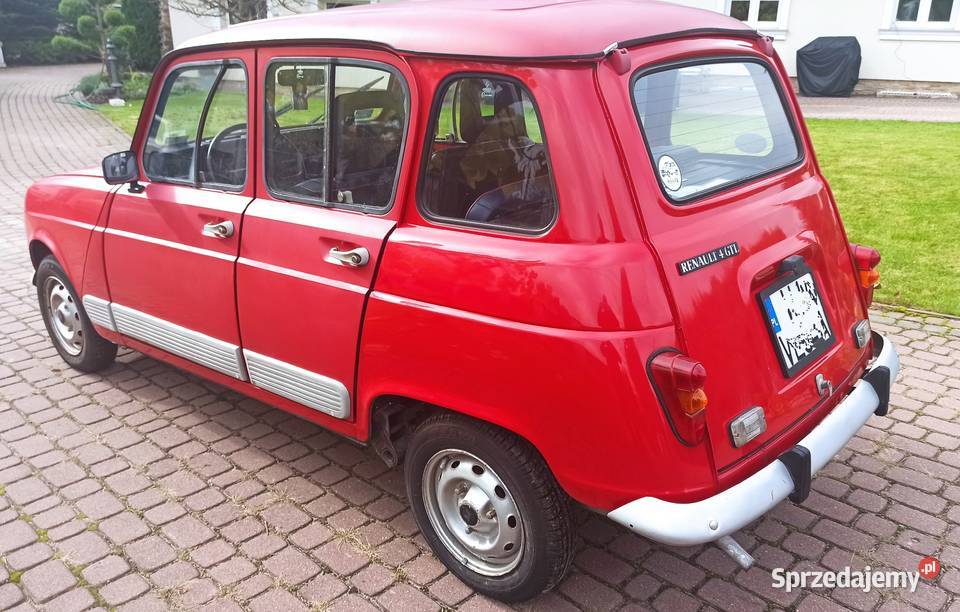 Renault 4 klasyk Youngtimer mazowieckie Góra Kalwaria