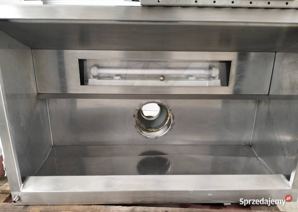 Okap skrzyniowy gastronomiczny 110x45x70 Słupia Kapitulna