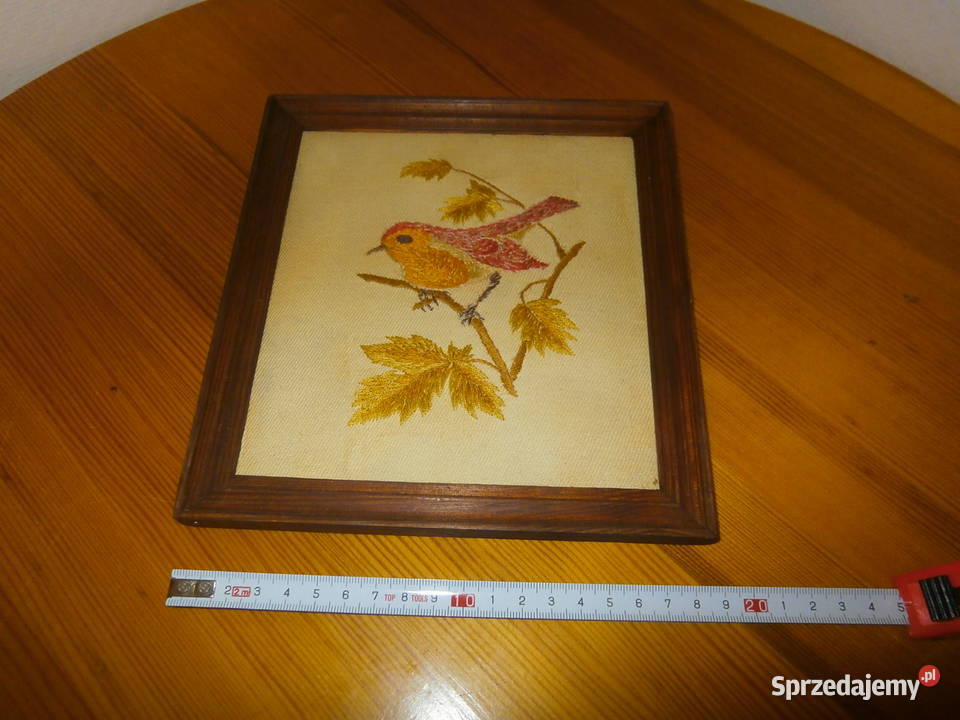 Obraz haftowany w ramce 19x20 miniatura Łódź
