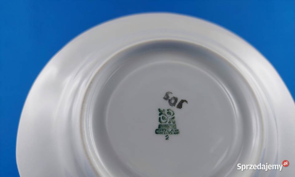 Zestaw kawowy Włocławek porcelana vintage PRL Poznań