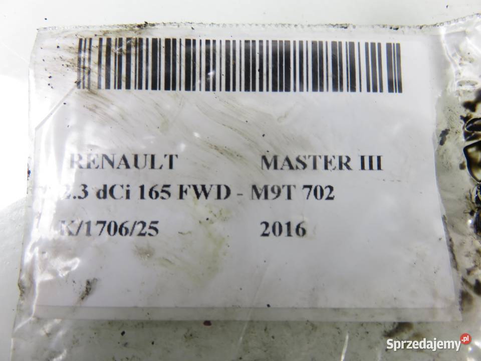 WTRYSKIWACZ RENAULT MASTER III 23 dCi 166000372R