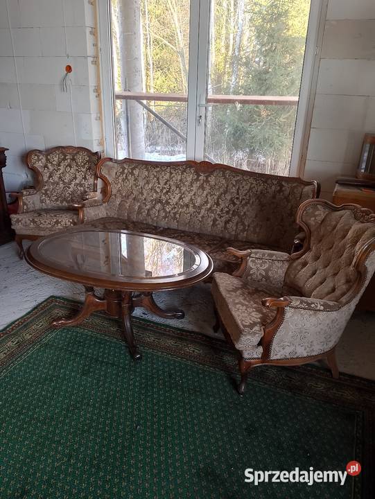 Komplet wypoczynkowy antyk Sterdyń