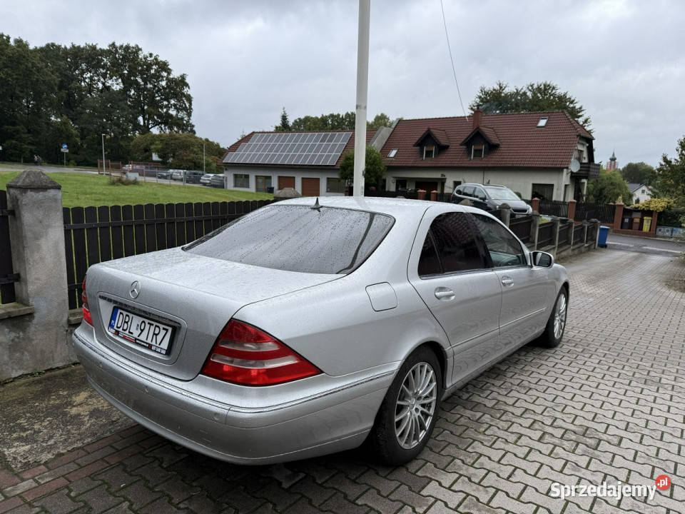 Mercedes S 320 320 benzyna 225 126 ładna VAT marża Bolesławiec