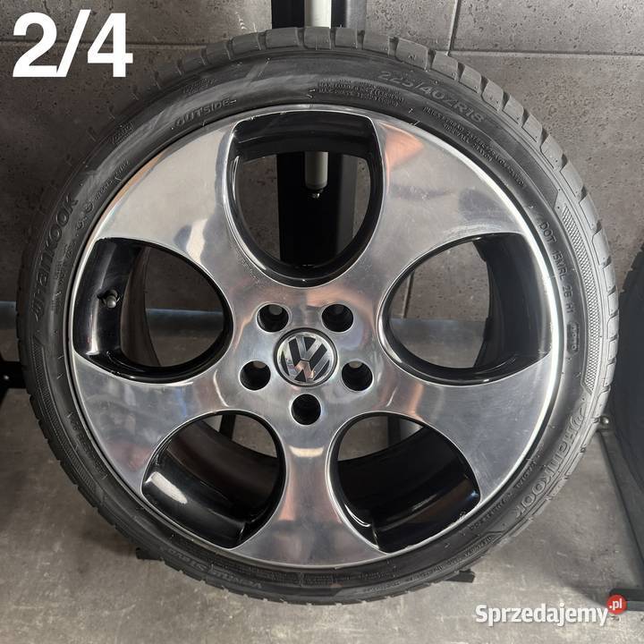 18 VW Golf GTI OEM oryginalne felgi koła alusy wielkopolskie Lubasz