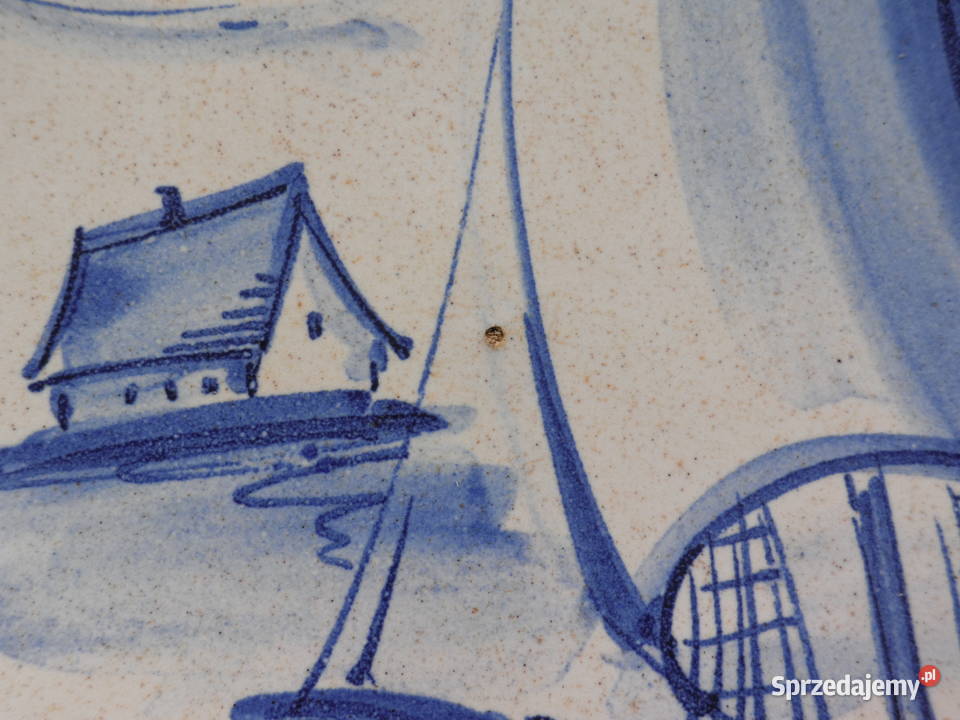 Ceramiczny talerz ścienny JASBA Raszków