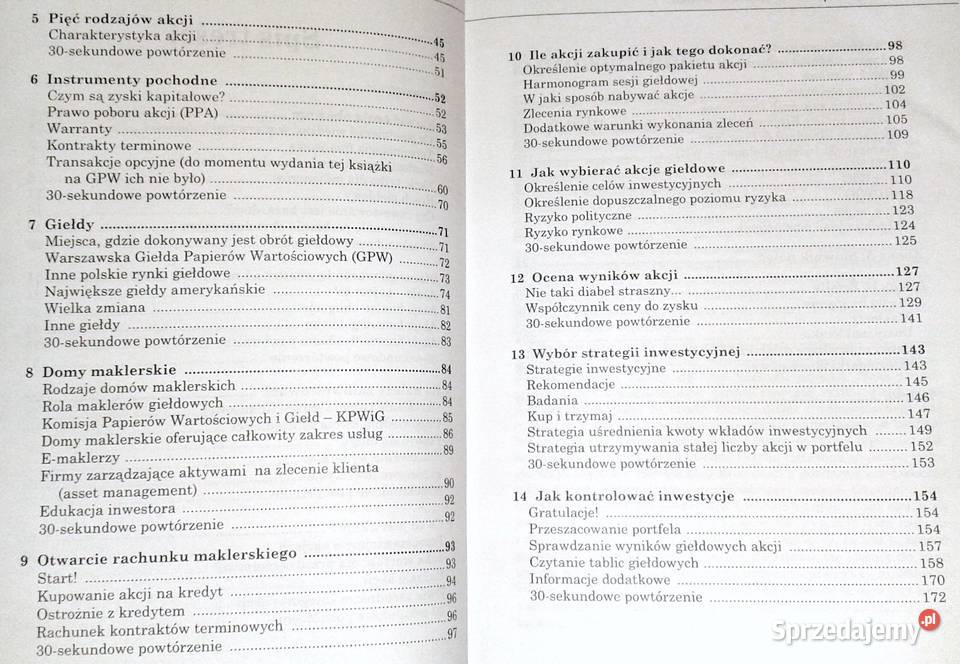 Inwestowanie na giełdzie w Polsce i na świecie w lubelskie Chełm sprzedam