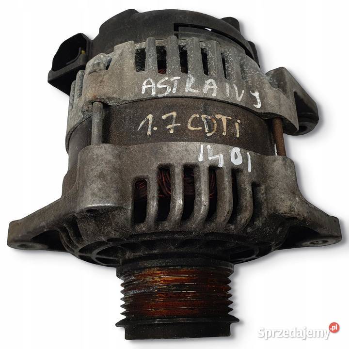 ALTERNATOR Opel Astra J 17 CDTI 13500186 100A osobowe Chełm