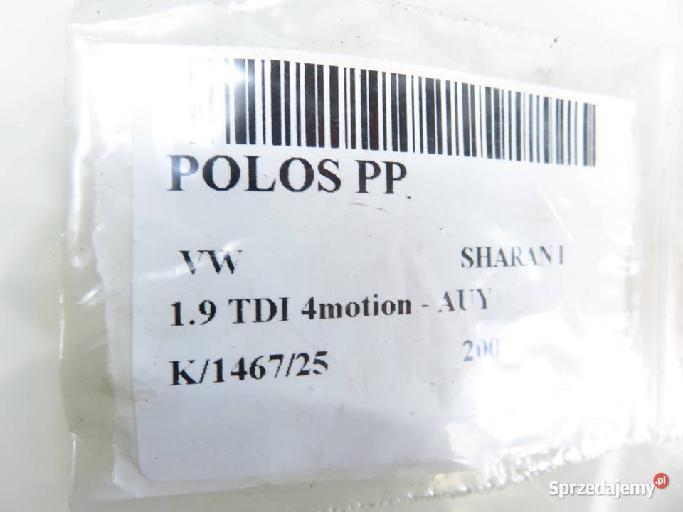 PÓŁOŚ PRAWA PRZEDNIA VW SHARAN I 19 TDI małopolskie