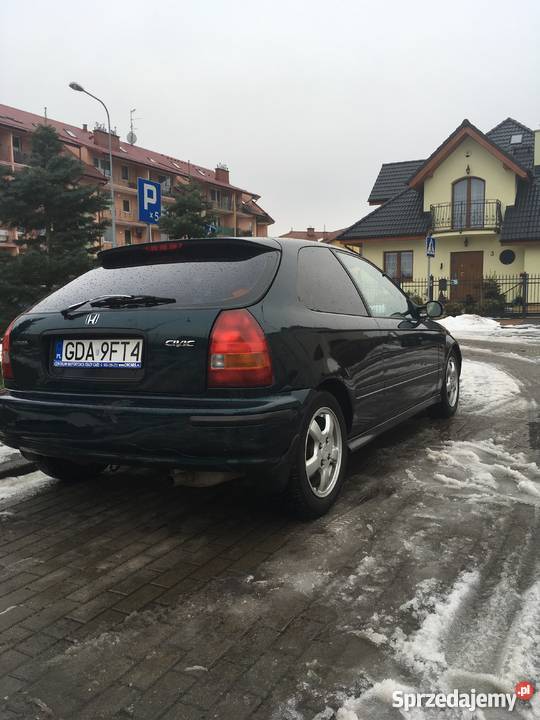 Honda Civic VI B18C4 Hatchback Civic pomorskie Pruszcz Gdański