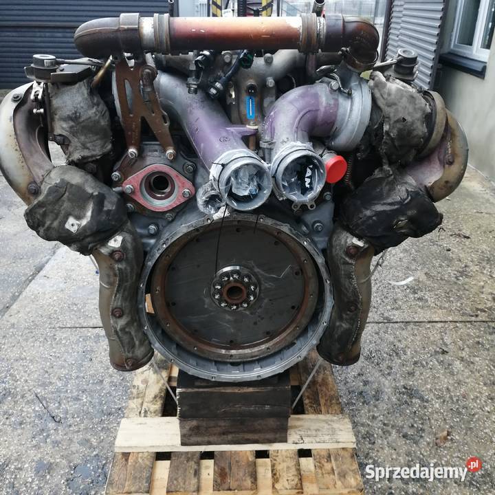 Naprawa Silnik MAN TGX 680 V8 D2868 LF03 Euro 5 Warszawa naprawa
