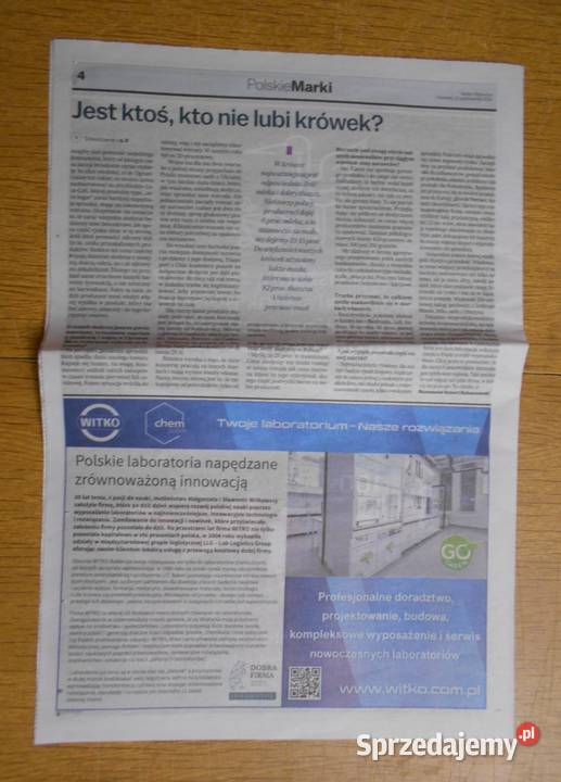 POLSKIE MARKI pięć dodatków Gazeta Wyborcza Parczew sprzedam