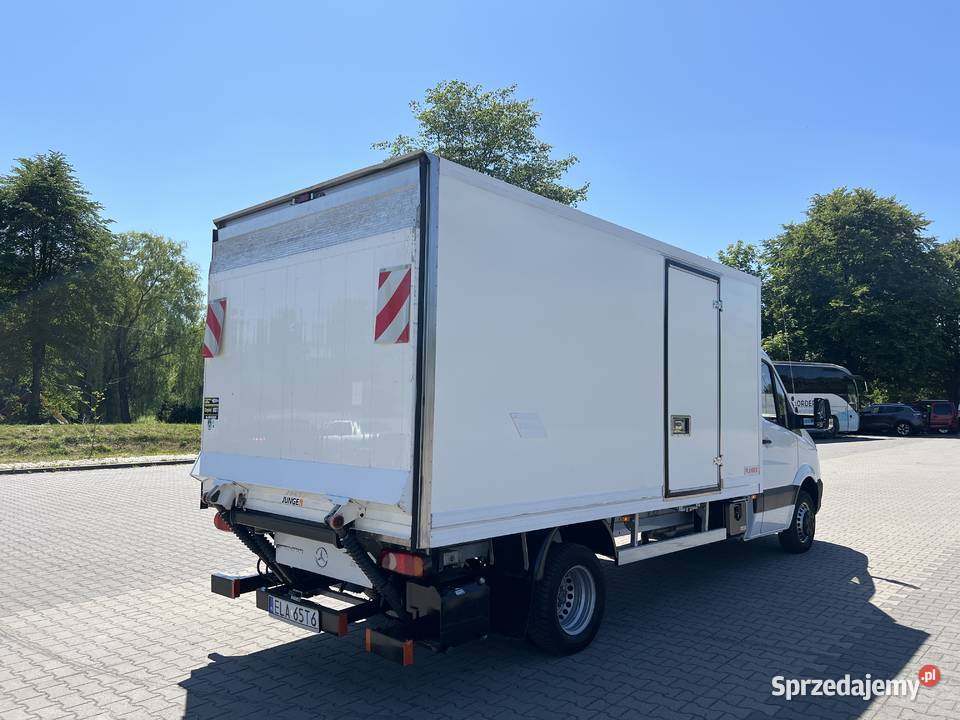 MercedesBenz 516 Kontener Winda bliźniak 2xdrzwi lubelskie Krasnobród sprzedam