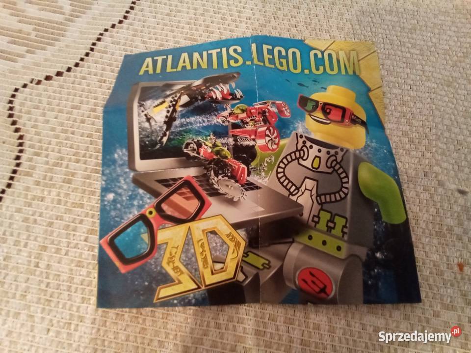 Lego Atlantis okulary 3d Warszawa