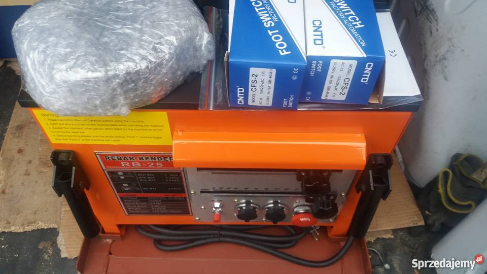 Giętarka mechaniczna do zbrojeń budowlanych do Pabianice