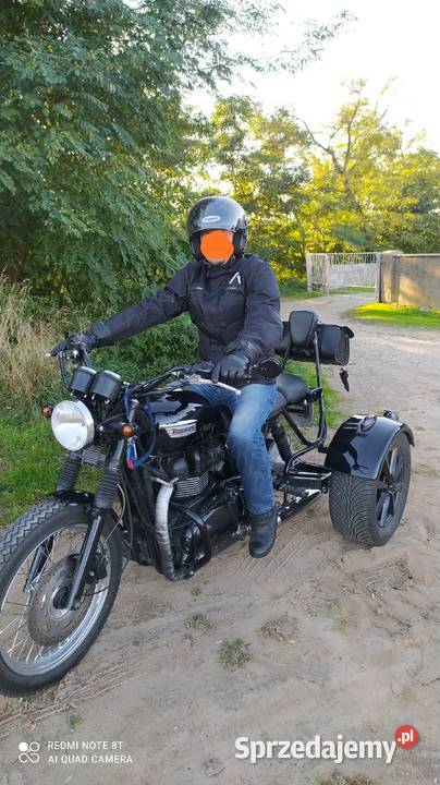 Triumph Bonneville Trajka Trike Rok produkcji 2009 wielkopolskie Konin