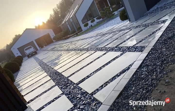 Płyty z betonu architektonicznego na podjazd Kraków