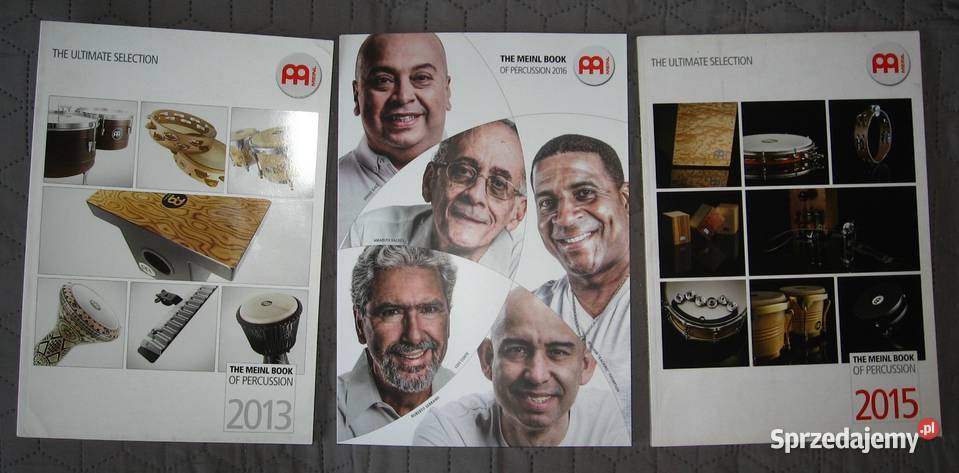 MEINL zestaw katalogów pomorskie