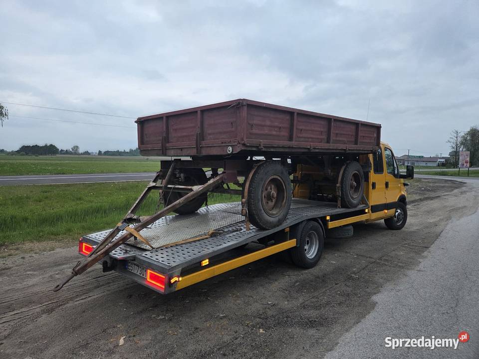 Przyczepa rolnicza Sanok Autosan D46A 45 tony Złoczew