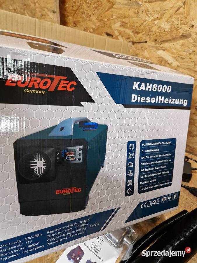 NAGRZEWNICA DMUCHAWA OLEJOWA WEBASTO OGRZEWANIE