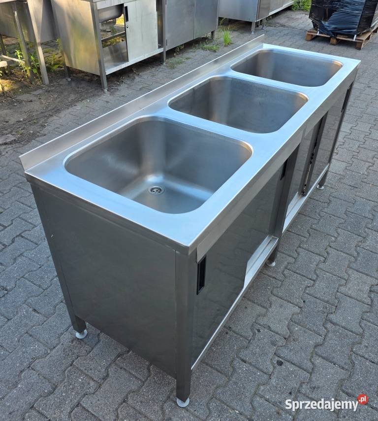 Zlew Basen 3 Komorowy z Szafką 1806085 M1823 N Nowe Skalmierzyce sprzedam