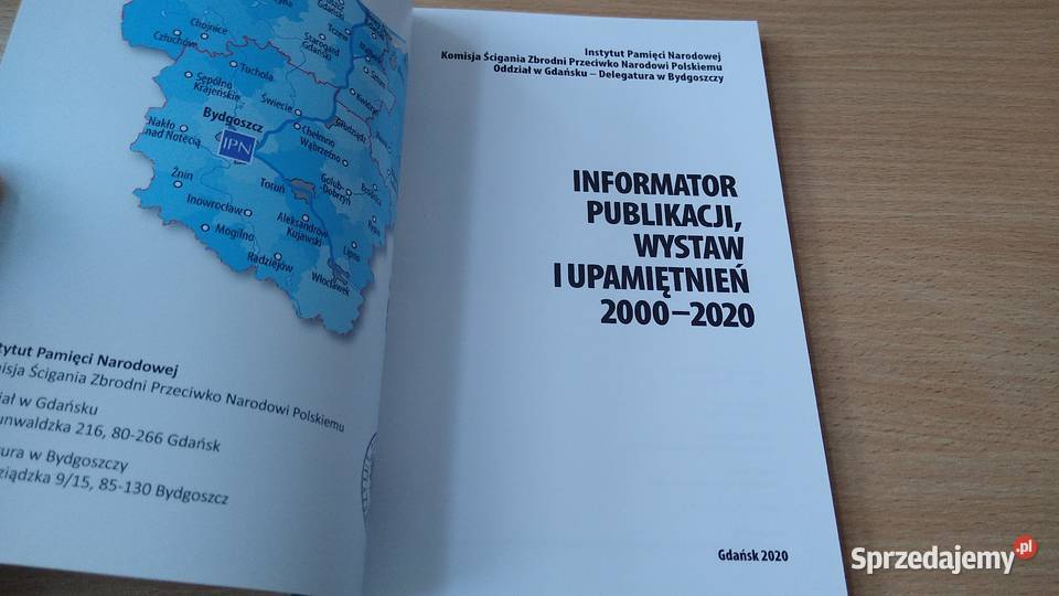 Informator publikacji wystaw i upamiętnień pomorskie Gdańsk sprzedam