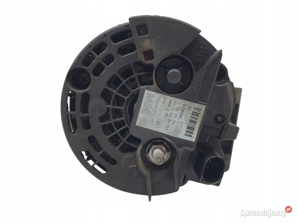 ALTERNATOR Mini Cooper R50 16 16V Bosch osobowe Układ elektryczny silnika