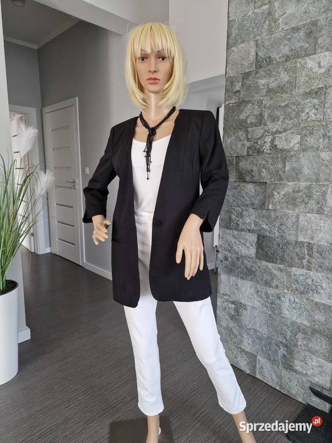 Czarna marynarka w rozmiarze 38 Nowogard