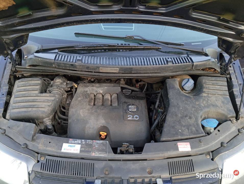 Seat Alhambra 20 pbLpg 8v 7osób centralny zamek Wałbrzych