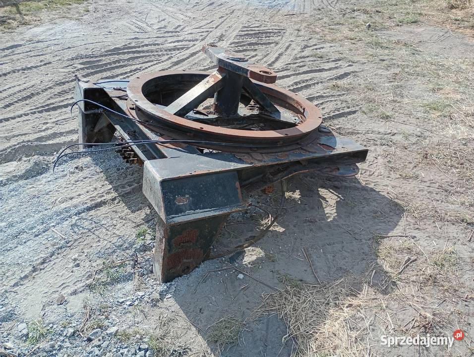 kraniec obrotnica przyczepa mazowieckie Jastrząb