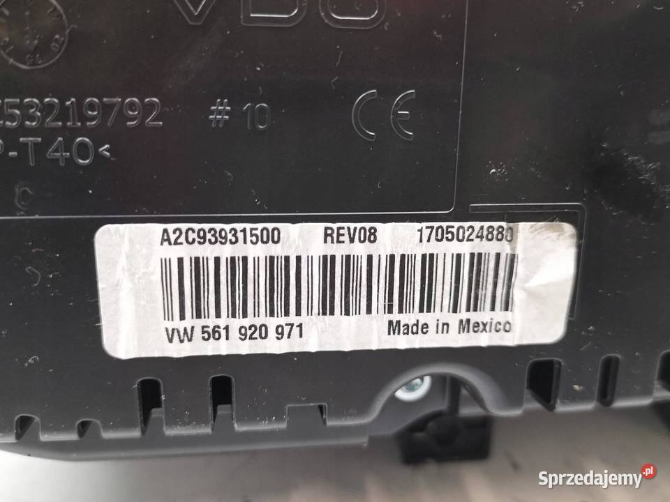 LICZNIK 561920971 18 FSI 179 VW Volkswagen