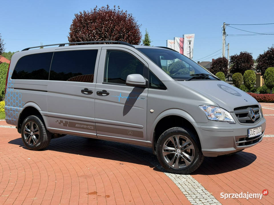 Mercedes Vito 30 CDI AMG 4x4 Automat 8 osób LONG Vito Widełki
