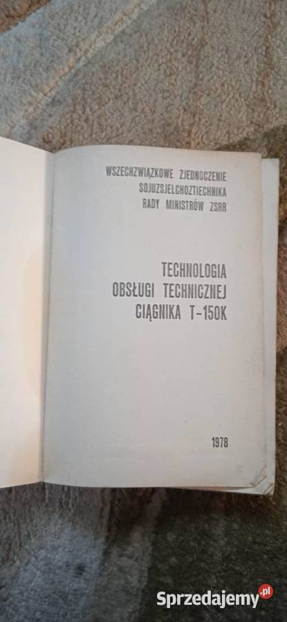 Instrukcja obsługi technicznej ciągnik HTZ Lublin sprzedam