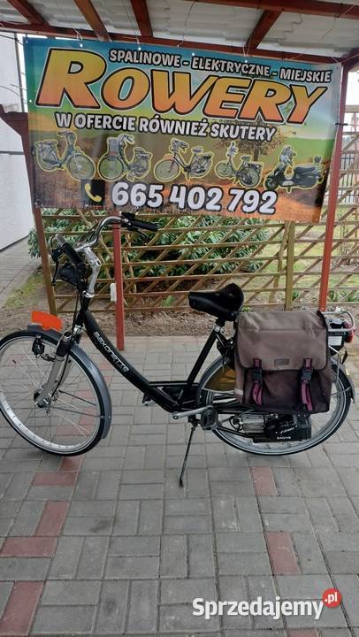 Holenderski rower spalinowy z silnikiem Sachs