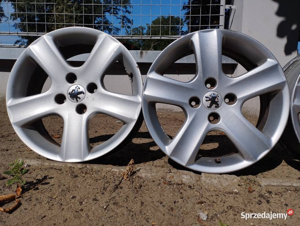Alufelgi Peugeot R16 4x108 kujawsko-pomorskie Włocławek