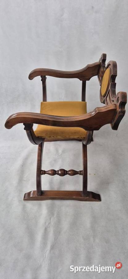 Fotel rzymski Dantego składany Włochy 2 Warszawa sprzedam