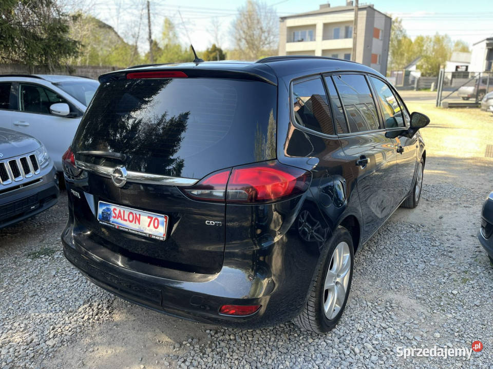 Opel Zafira 20 1wł Klima BAgaznik Rowerowy El serwisowany w ASO