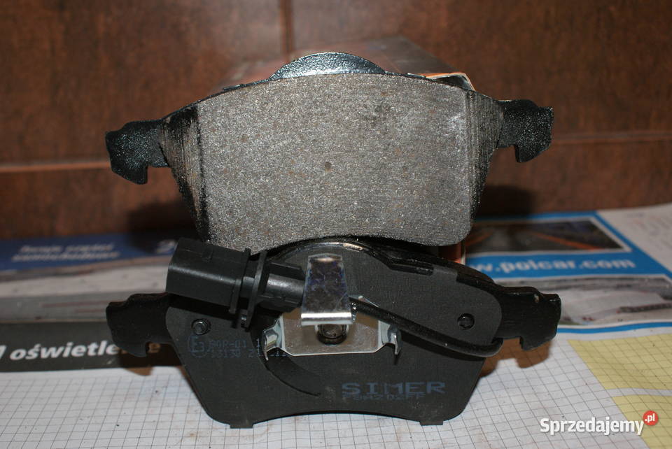 KLOCKI HAMULC VW T4 96 Z CZUJSIMER 7D0 698 151 D Części mazowieckie Białobrzegi