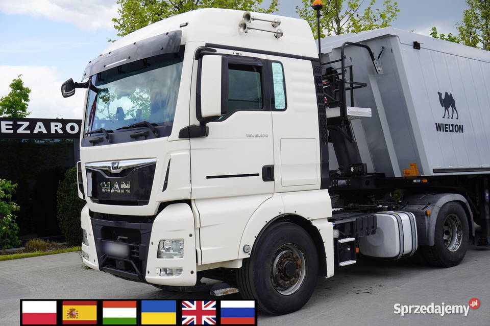 Ciągnik siodłowy MAN TGX 18470 4x4H254334 biały
