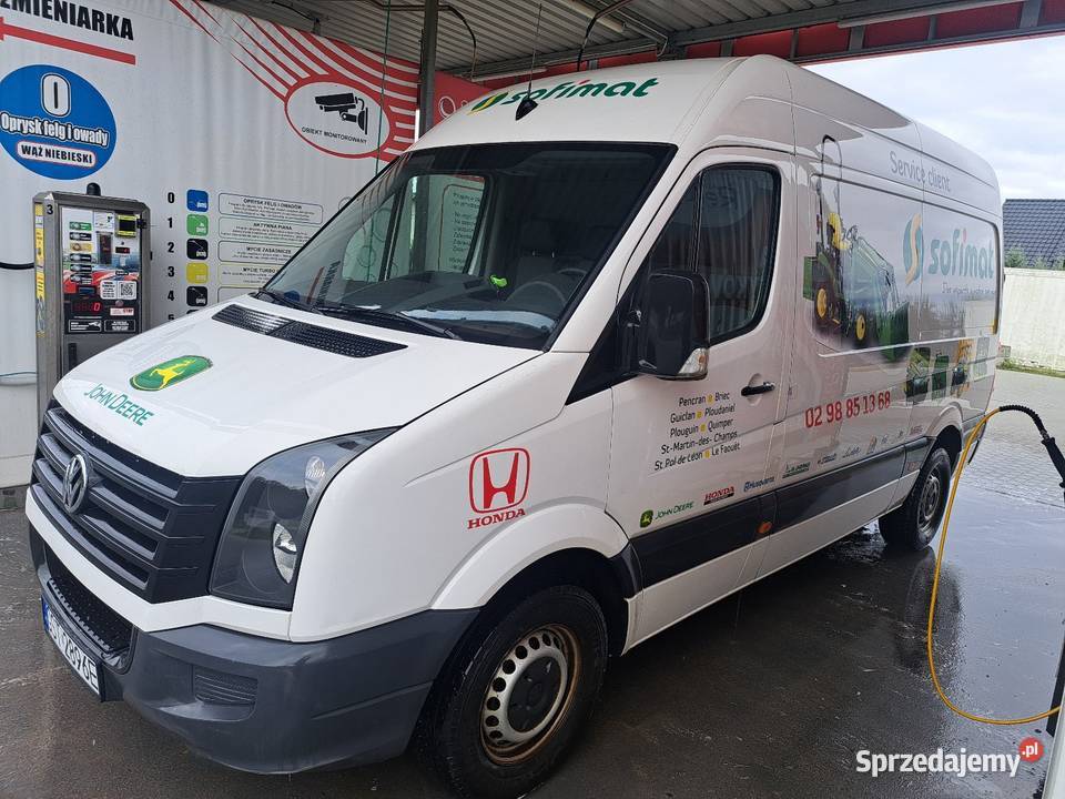Volkswagen crafter z zabudową serwisową Starogard Gdański