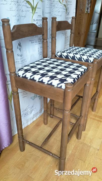 Dwa hokery krzesła barowe Szczecin