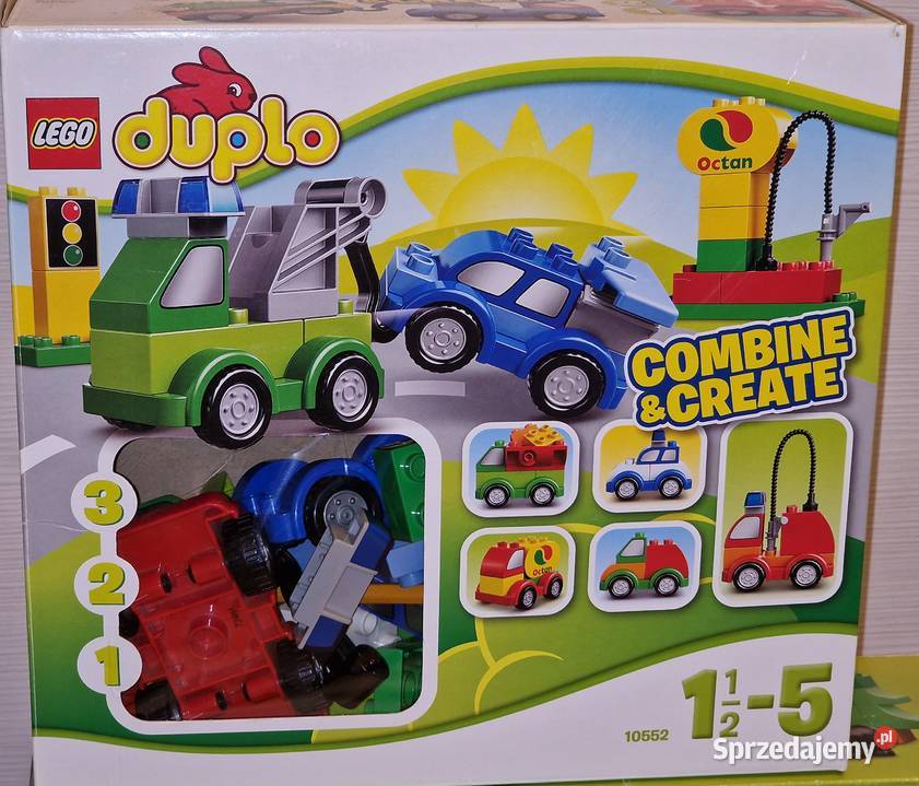 LEGO DUPLO 10552 Kreatywne auta 4 lata+ Klocki Warszawa