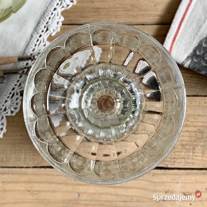 Wazon Hortensja H23201 szkło PRL Myszków