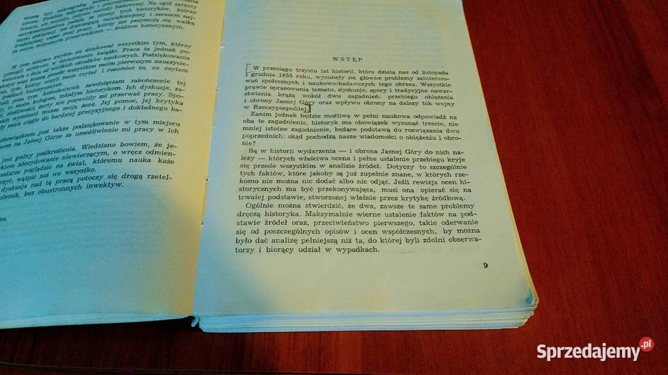 Pierwszy opis obrony Jasnej Góry w 1655 r Adam Książki naukowe i popularnonaukowe Książki naukowe i popularnonaukowe Gdańsk