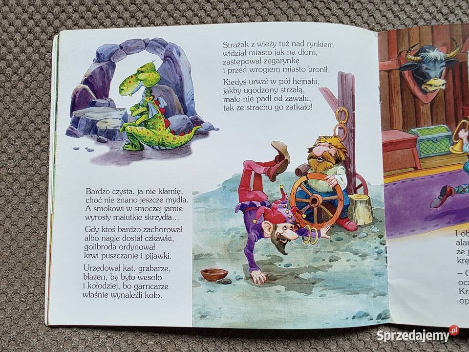 Bajka o smoku i Kraku i o tym powstał Kraków