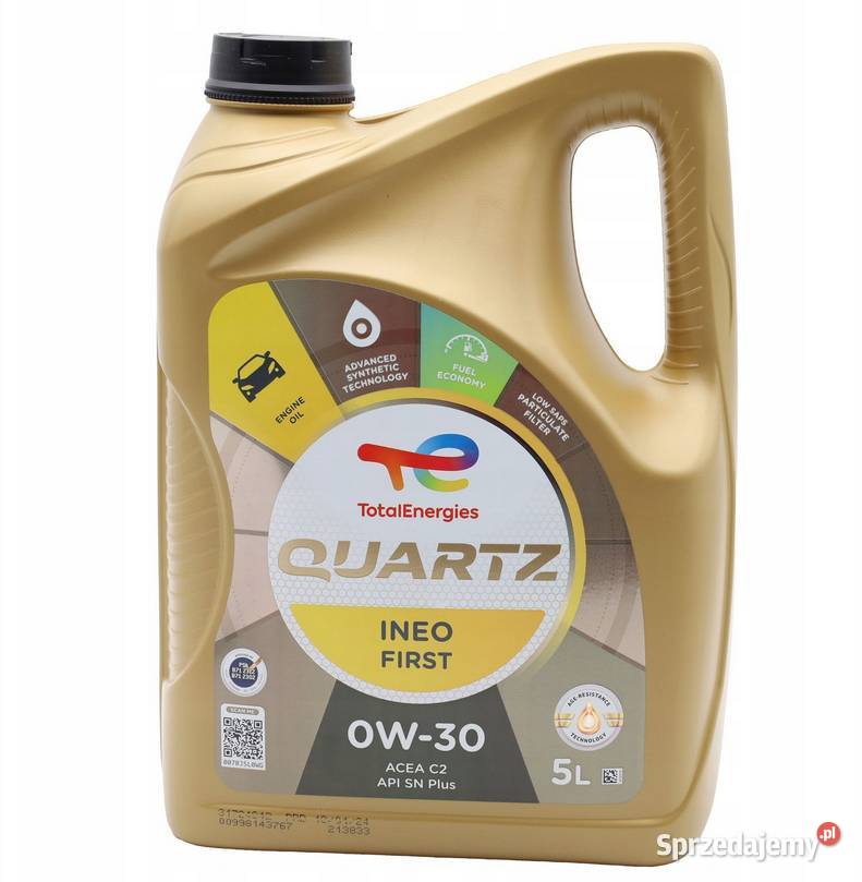 Olej Silnikowy Total Quartz Ineo First 0w30 5L Nowa Karczma