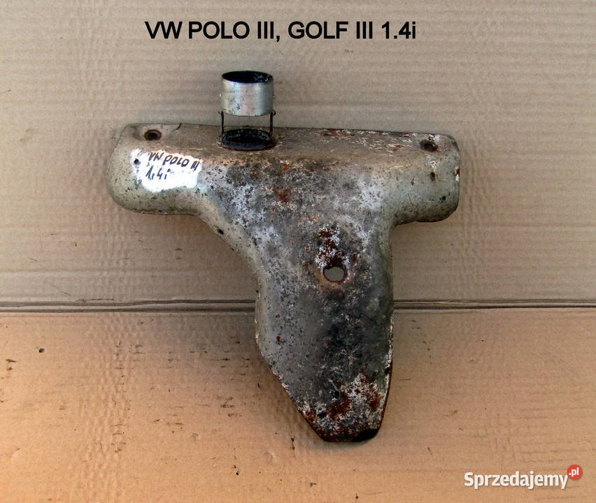 OSŁONA TERMICZNA KLEKTORA WYDECHOWEGO VW POLO Osłony termiczne łódzkie sprzedam