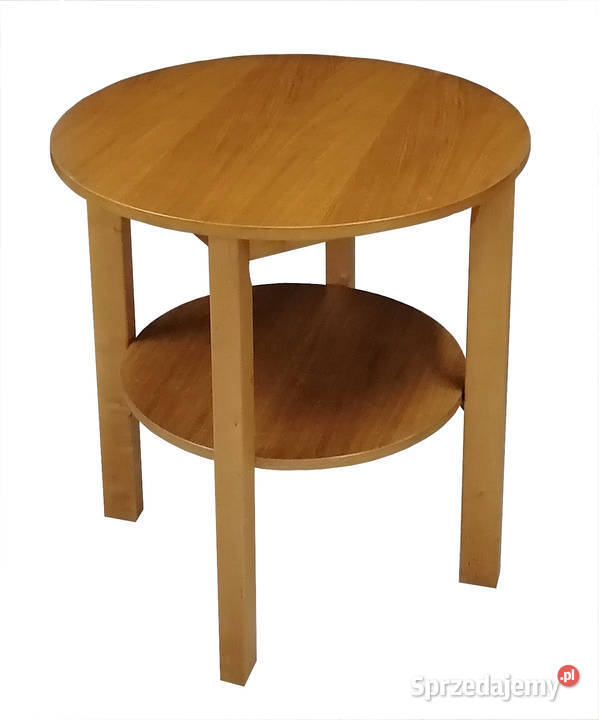 STÓŁ OKRĄGŁY PÓŁKA FI 70 ŁAWA BIAŁY STOLIK RÓŻNE warmińsko-mazurskie Tołkiny sprzedam