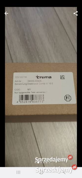 Elektronika Truma Płytka sterujaca sterownik do Kutno