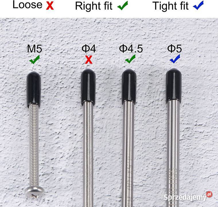ochraniaczy gwintu śrubowego 45mm kapsułka Pozostałe